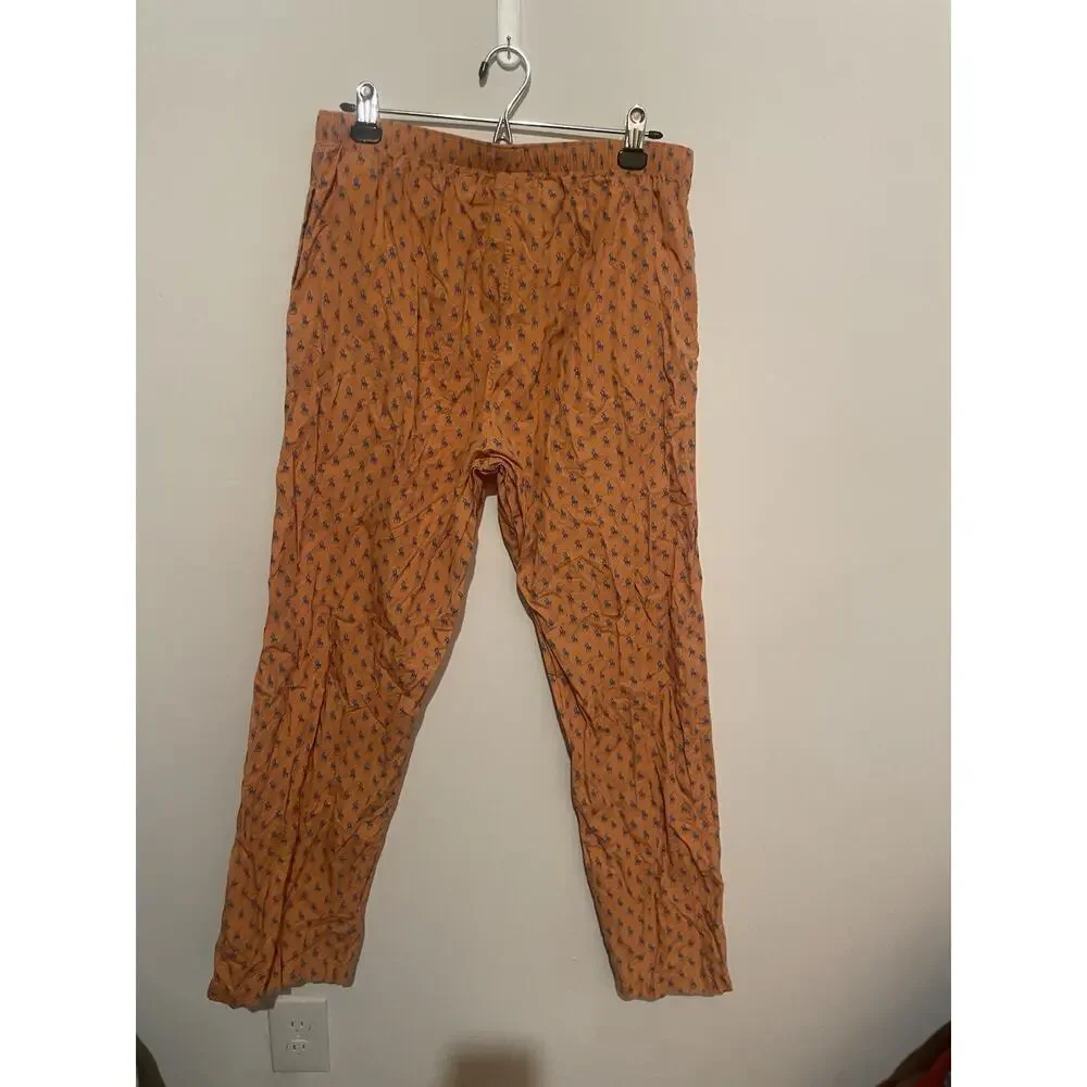 Polo‎ Ralph Lauren Mens Cotton Lounge Pants Szmedium Orange
